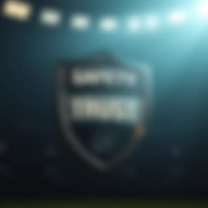 A shield symbolizing safety and trust in online betting