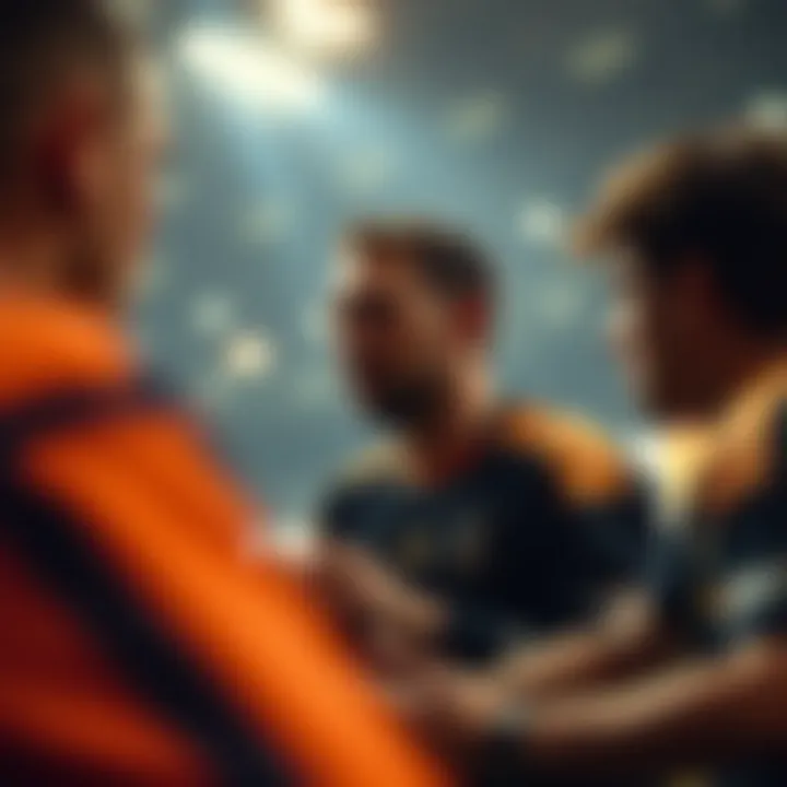 Illustration showing community engagement and user experiences in the betting world.