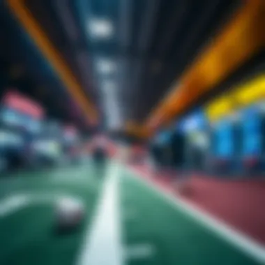 A visual representation of the intersection between lotto and sports betting.