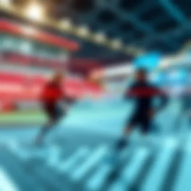 Strategic betting decisions illustrated through fast-paced charts