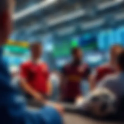 Dynamic sports betting scene