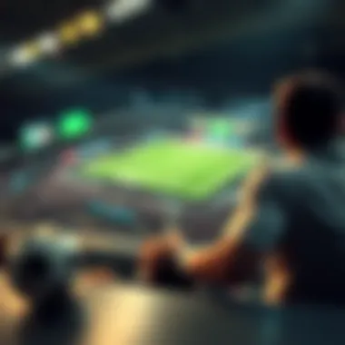 Visual representation of sports betting dynamics