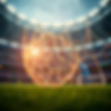 The Fusion of Sports Betting and Keno A visual representation of sports betting integration with Keno