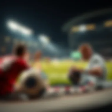 Visual depiction of sports betting strategies