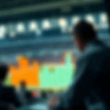 Graph depicting trends in sports betting