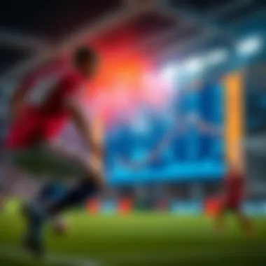 Visual representation of informed betting decisions with data analytics