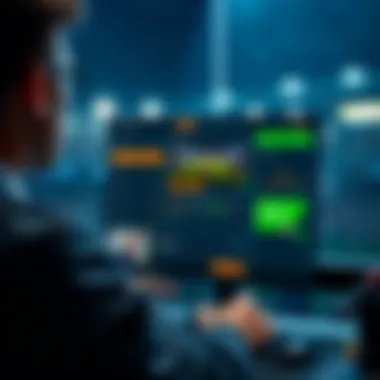 Illustration showcasing a user-friendly betting interface