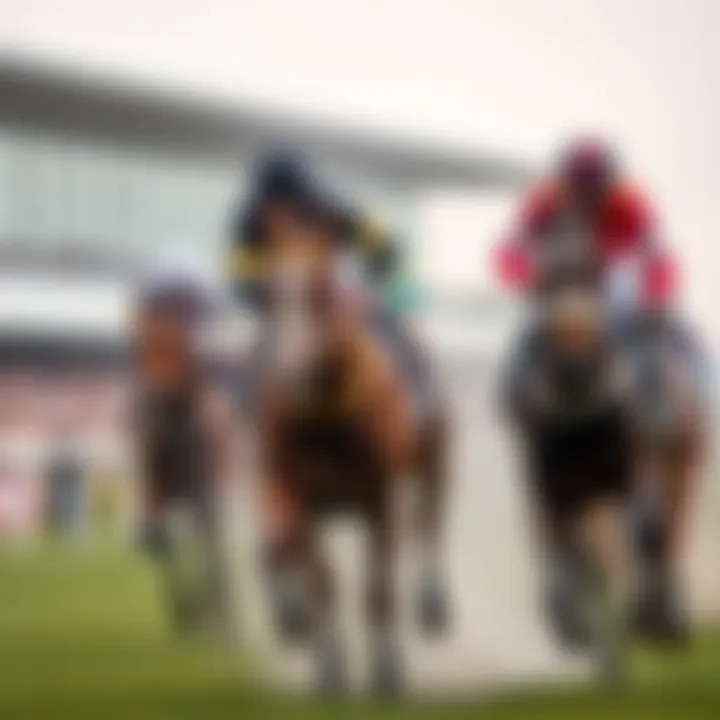 Statistical data on horse racing