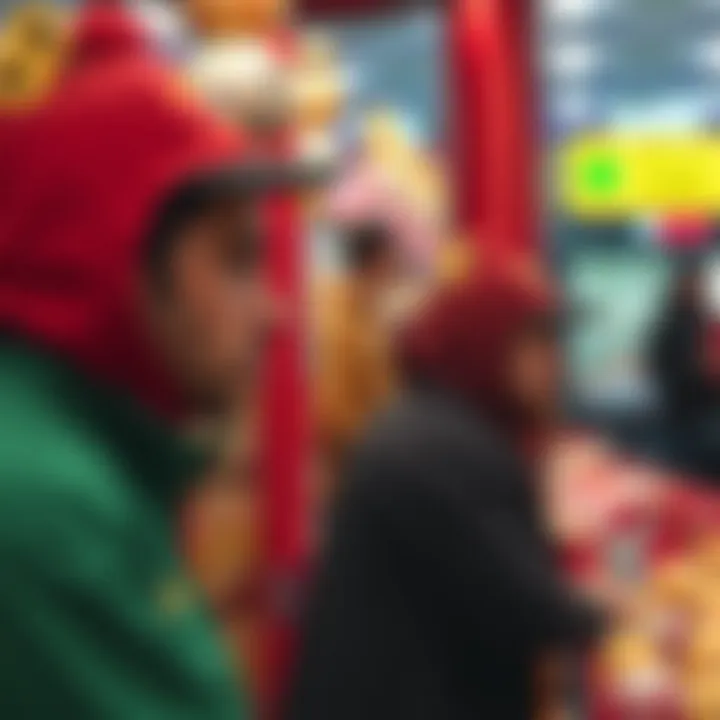 Statistical trends in lottery results