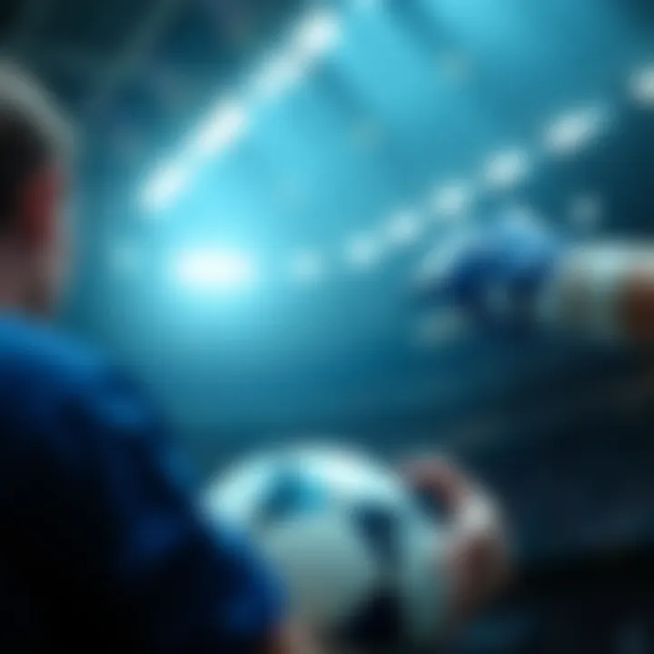 A visual metaphor for the strategy in sports betting