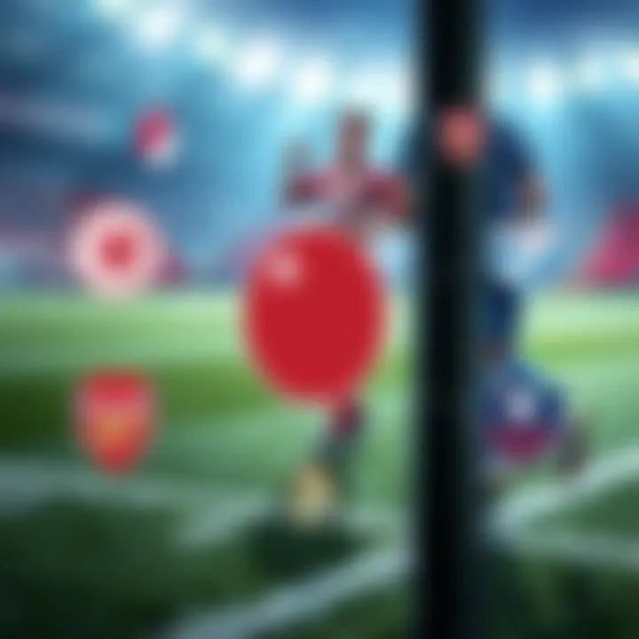 Infographic depicting the relationship between teams and their logos