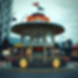 Concept illustration of Toto playground featuring sports betting