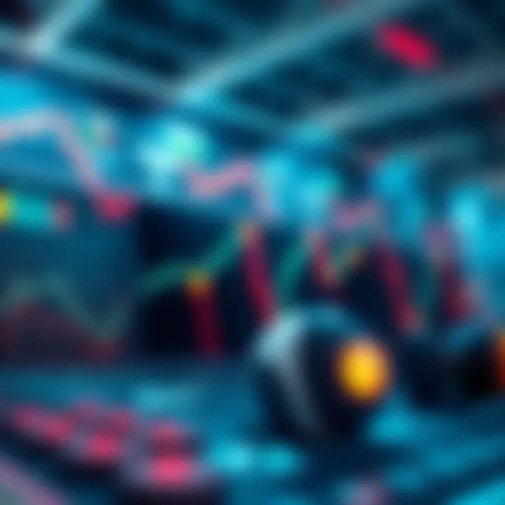 Visual representation of data analysis in betting