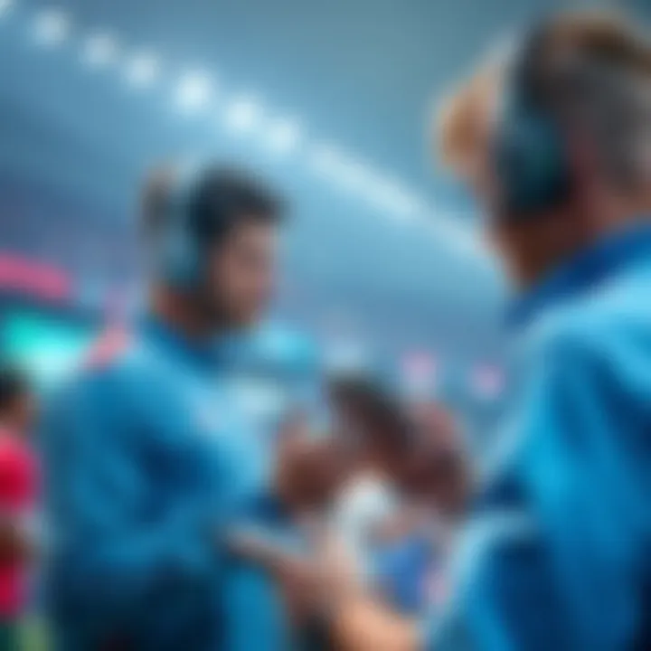 Visual representation of user experience in mobile betting