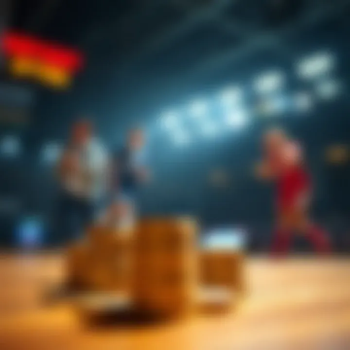 An illustration of various deposit methods in finance