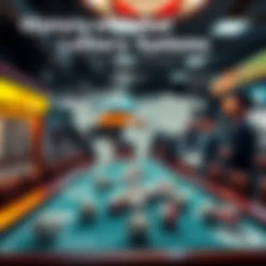 A detailed infographic illustrating the history of lottery systems around the world.